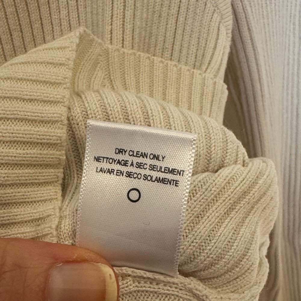 FRAME Ivory Ribbed top - Picture 7 of 9